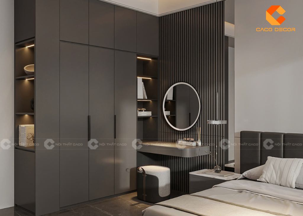 Mẫu tủ quần áo phòng ngủ đẹp bền bỉ vượt trội