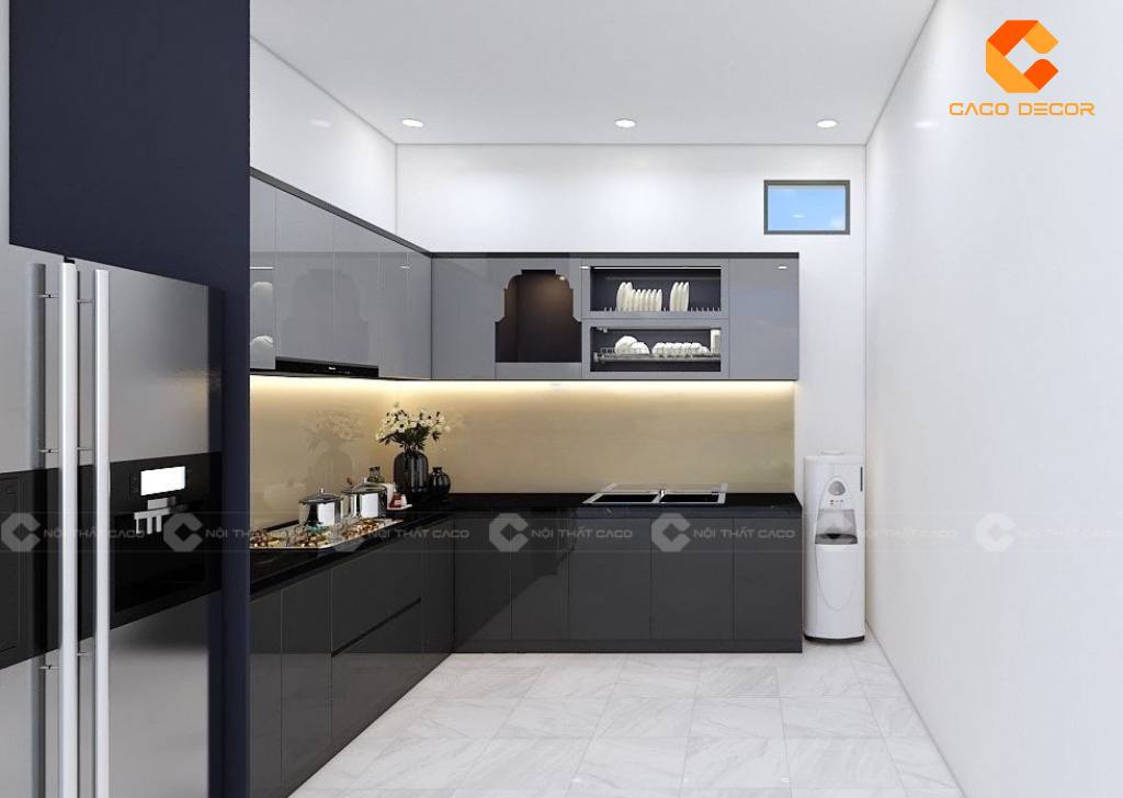 Tủ Bếp Acrylic Là Gì? Những Điều Nên Biết Về Tủ Bếp Acrylic 22