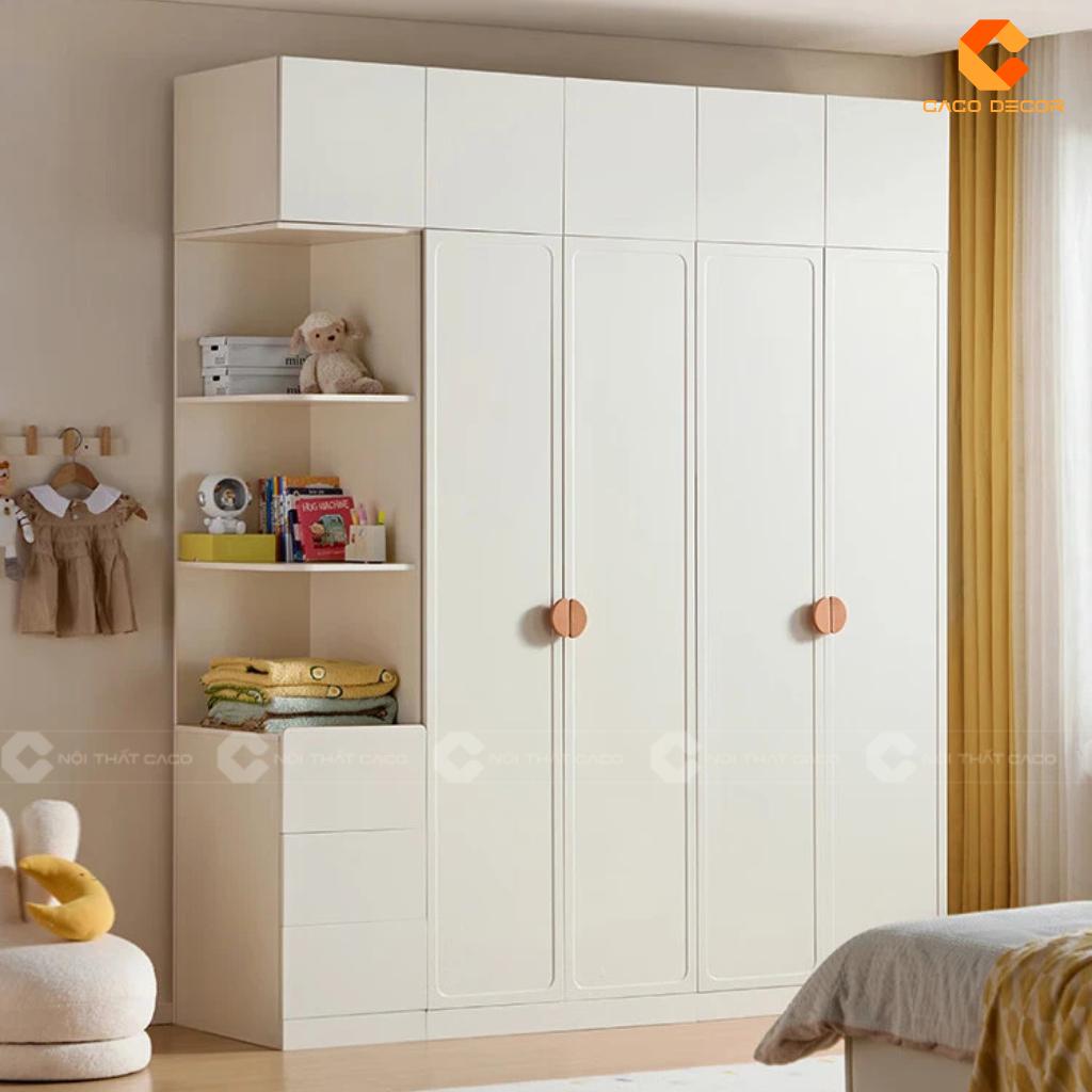 4 Mẹo Bố Trí Tủ Quần Áo Trẻ Em Hiện Đại Cho Phòng Ngủ Nhỏ 21