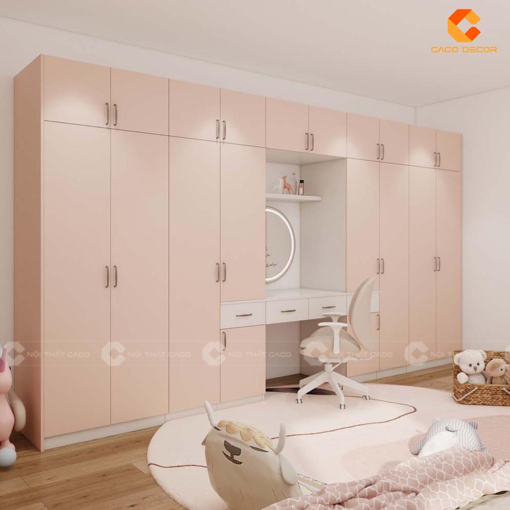 4 Mẹo Bố Trí Tủ Quần Áo Trẻ Em Hiện Đại Cho Phòng Ngủ Nhỏ 24