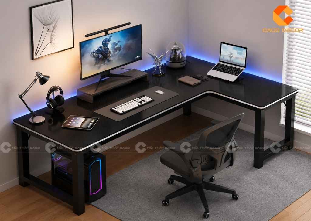 20 Mẫu Bàn Gaming Chữ Z, K, L Đẹp, Dễ Setup 2026 7
