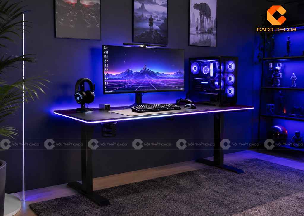 20 Mẫu Bàn Gaming Chữ Z, K, L Đẹp, Dễ Setup 2026 6