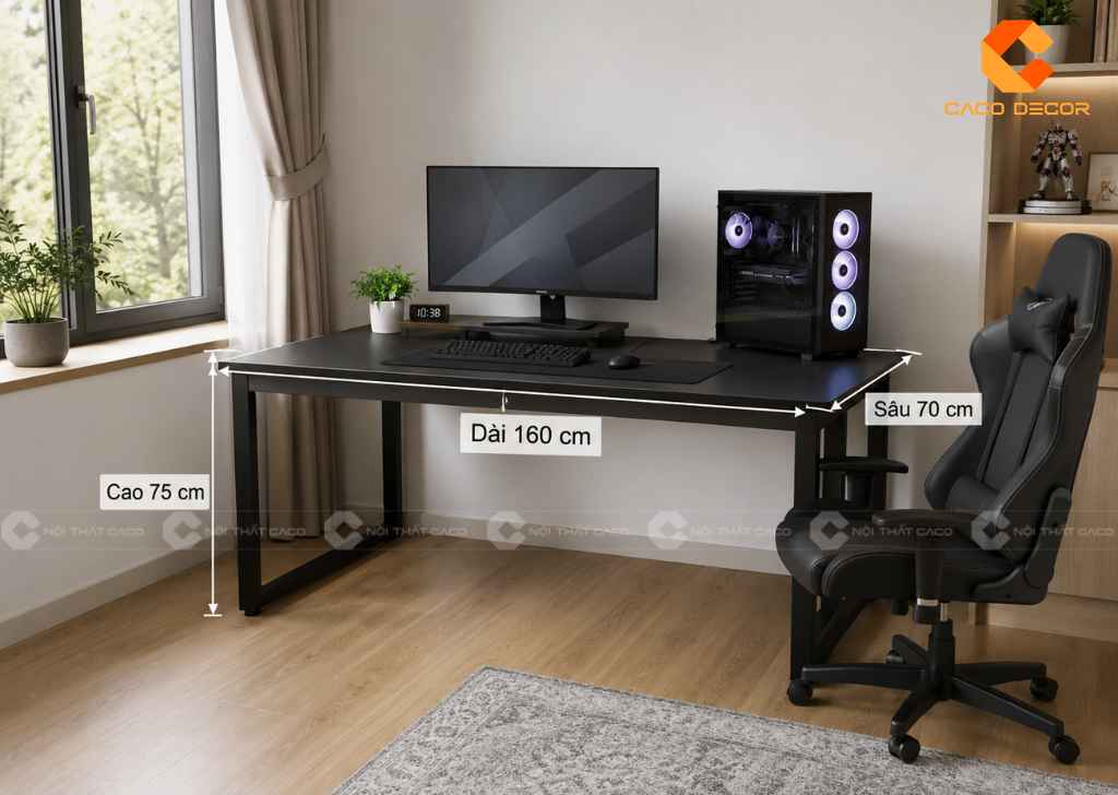 20 Mẫu Bàn Gaming Chữ Z, K, L Đẹp, Dễ Setup 2026 15