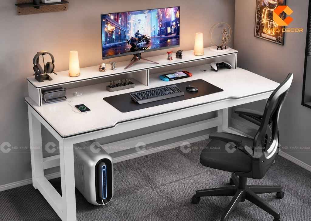 20 Mẫu Bàn Gaming Chữ Z, K, L Đẹp, Dễ Setup 2026 5