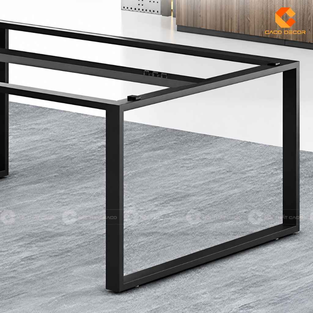 Khung chân sắt bàn làm việc nhân viên BLVNV37 chắc chắn