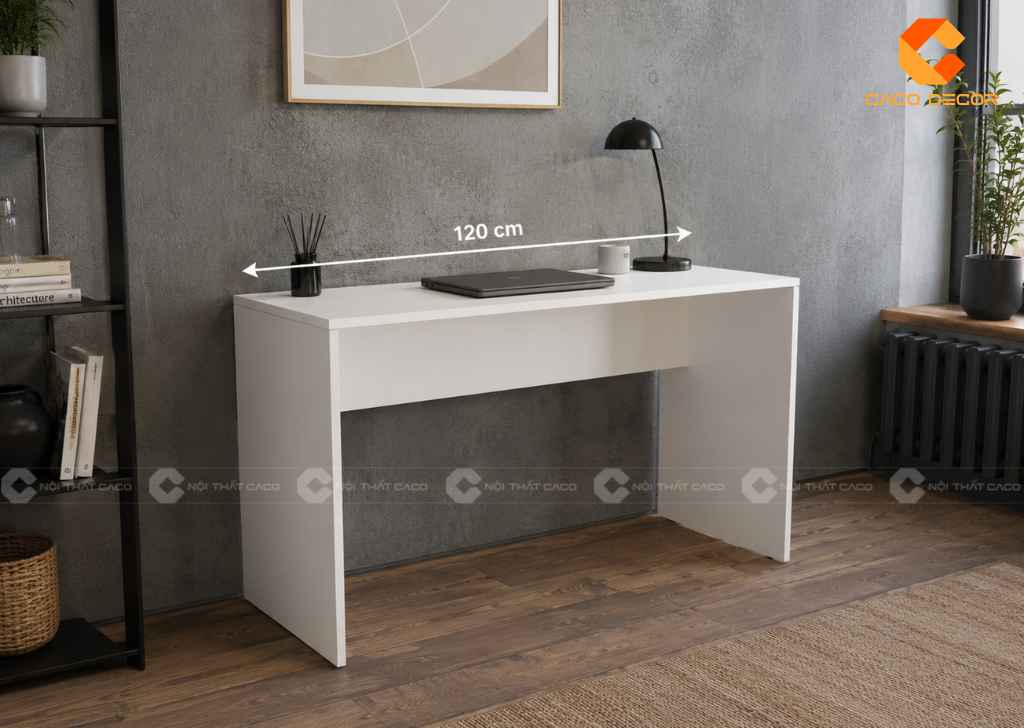Bàn Làm Việc Màu Trắng: 25+ Mẫu Đẹp Xu Hướng 2026 20