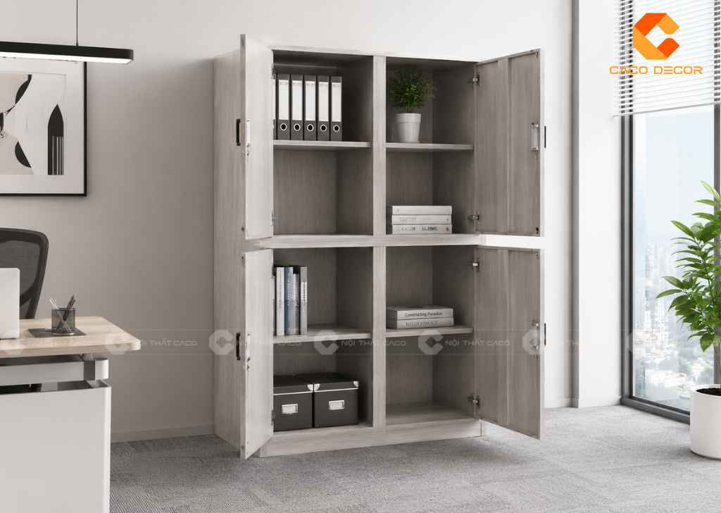  Văn Phòng Nhiều Tài Liệu? Có Nên Chọn Tủ Hồ Sơ 4 Cánh? 7