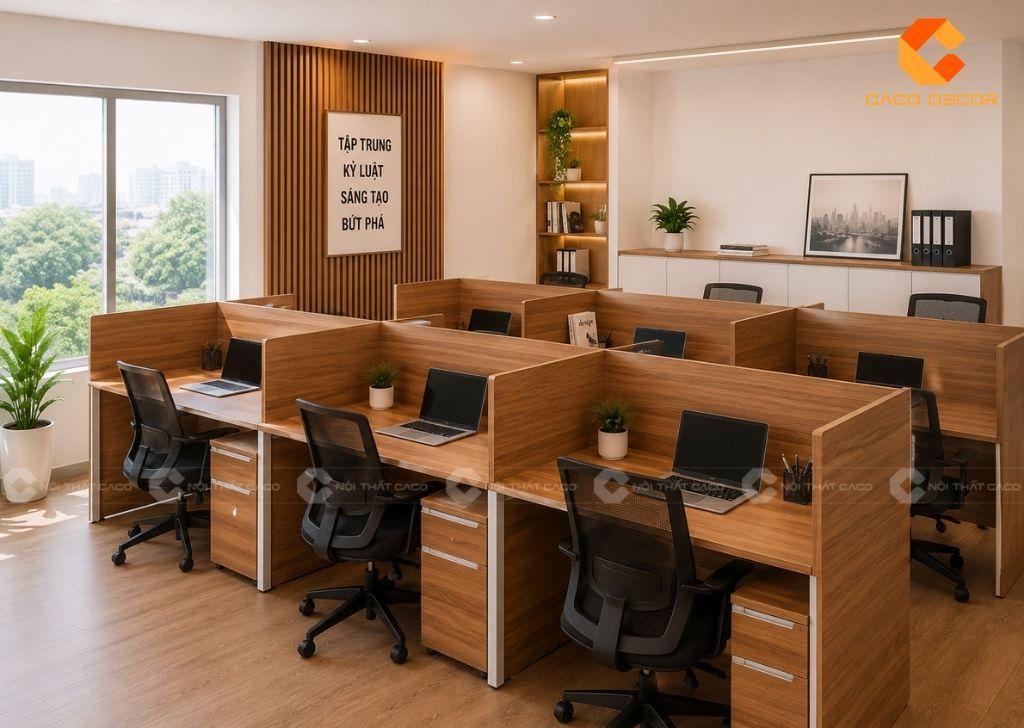 Khoảng Cách Giữa 2 Bàn Làm Việc Chuẩn Cho Văn Phòng 7