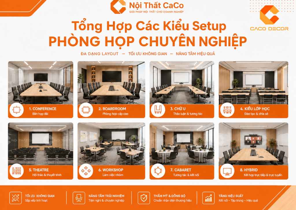  TOP 10 Kiểu Setup Phòng Họp Khoa Học, Phù Hợp Từng Nhu Cầu  7