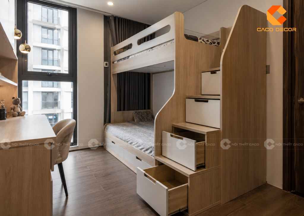 TOP 20 Mẫu Giường Tầng Gỗ Công Nghiệp Đẹp, Giá Xưởng 2026 1