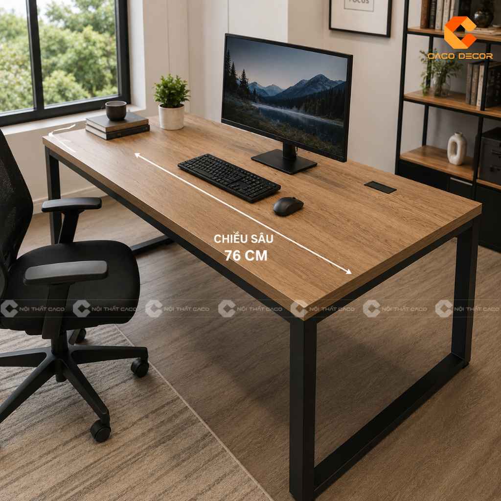Bàn Làm Việc Máy Tính Đẹp, Tiện Nghi Cho Nhà Và Văn Phòng 9