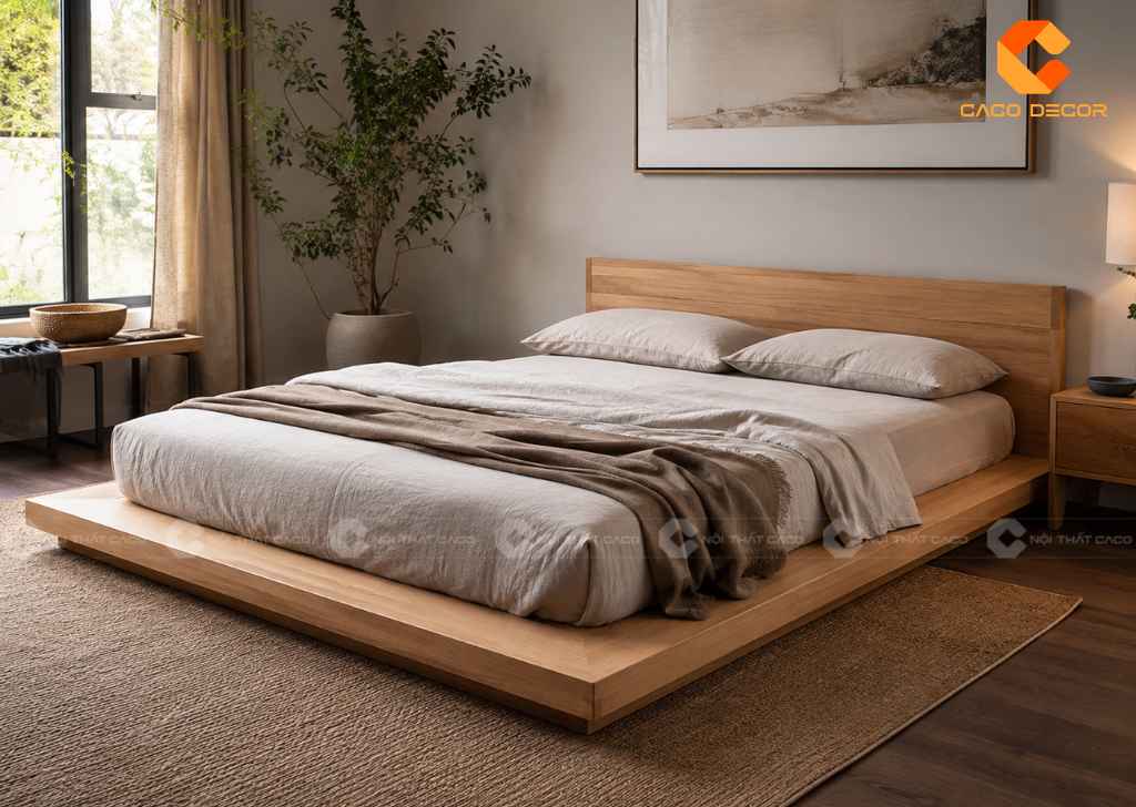 Giường Bệt Kiểu Nhật Đẹp: 30+ Mẫu Thiết Kế Hiện Đại, Giá Tốt 22