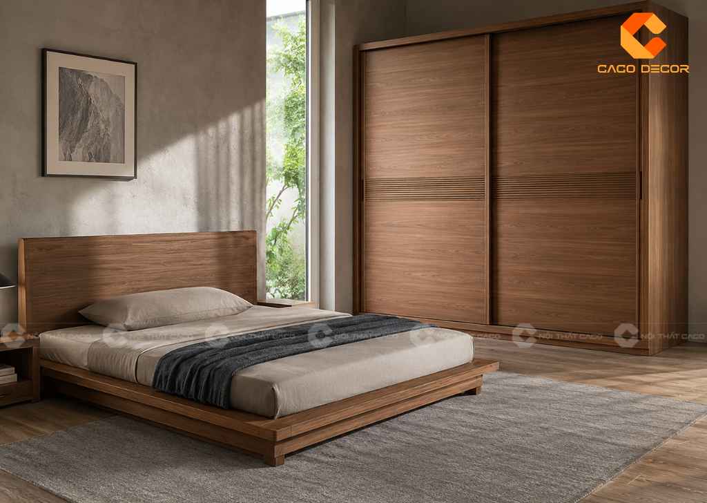 Giường Bệt Kiểu Nhật Đẹp: 30+ Mẫu Thiết Kế Hiện Đại, Giá Tốt 8