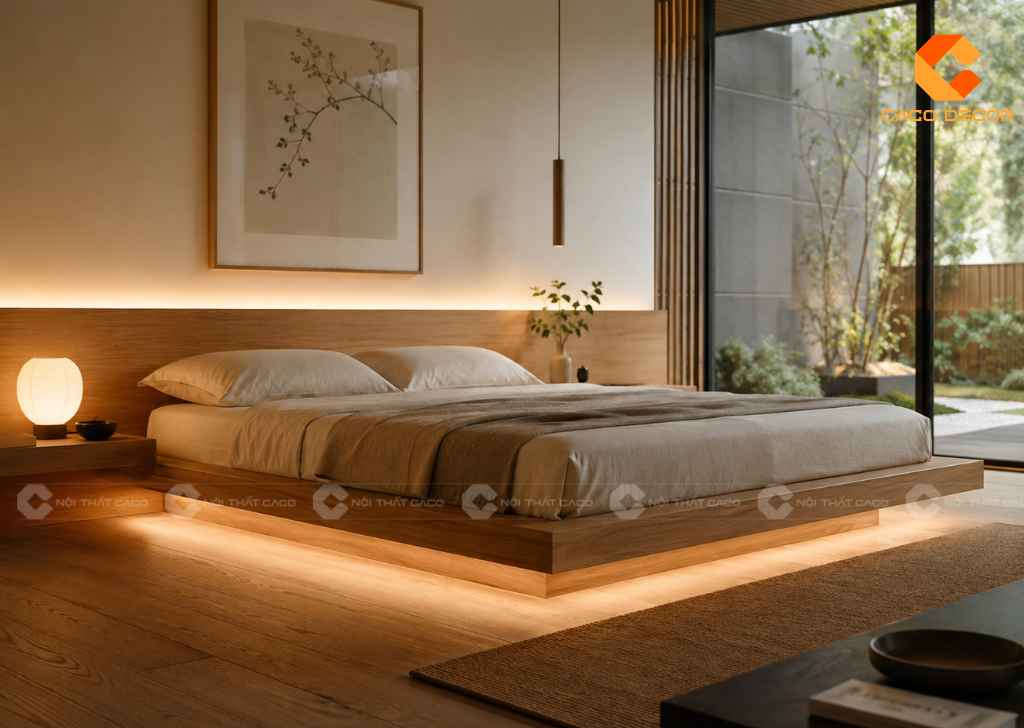 Giường Bệt Kiểu Nhật Đẹp: 30+ Mẫu Thiết Kế Hiện Đại, Giá Tốt 5