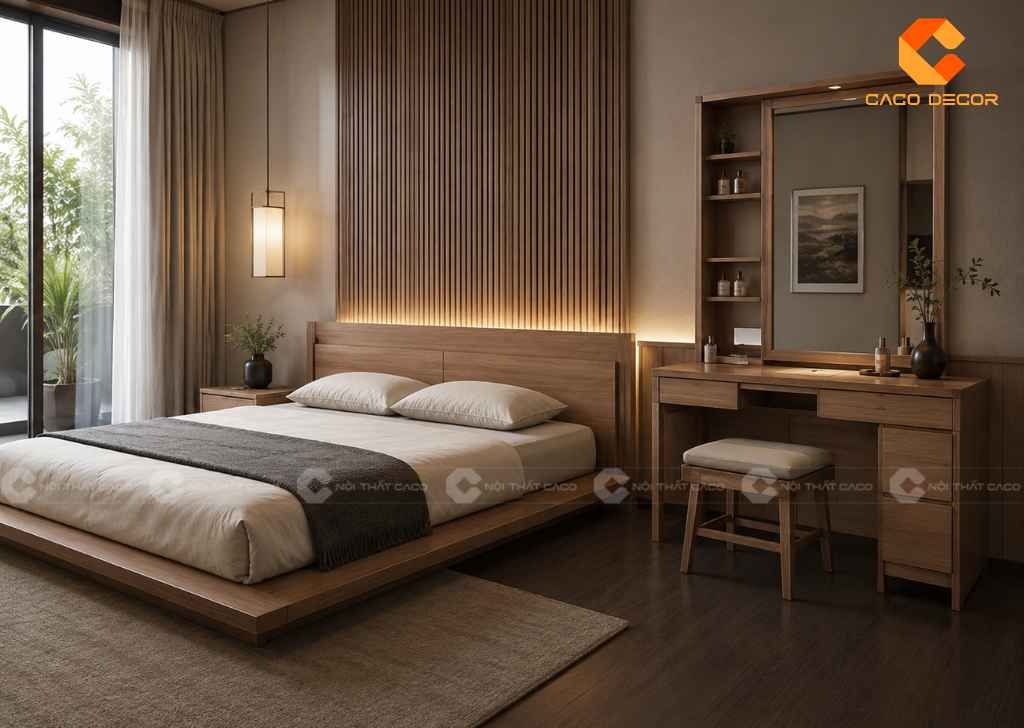 Giường Bệt Kiểu Nhật Đẹp: 30+ Mẫu Thiết Kế Hiện Đại, Giá Tốt 15