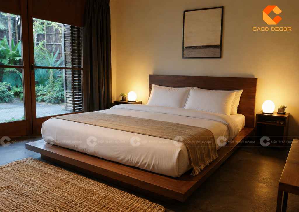 Giường Bệt Kiểu Nhật Đẹp: 30+ Mẫu Thiết Kế Hiện Đại, Giá Tốt 21