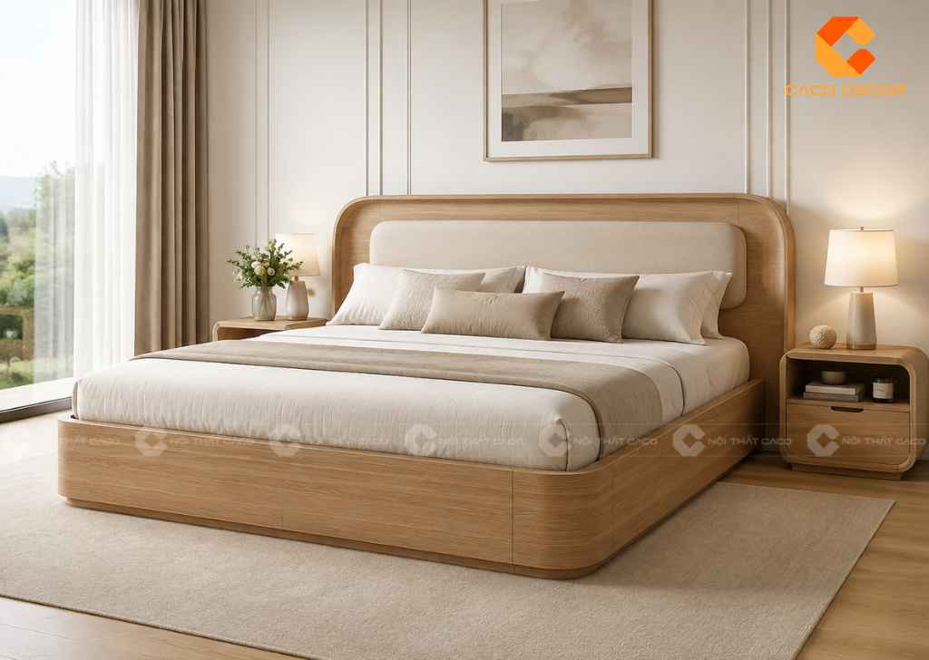 Giường King Size Kích Thước Bao Nhiêu? Mẫu Đẹp 2026 10