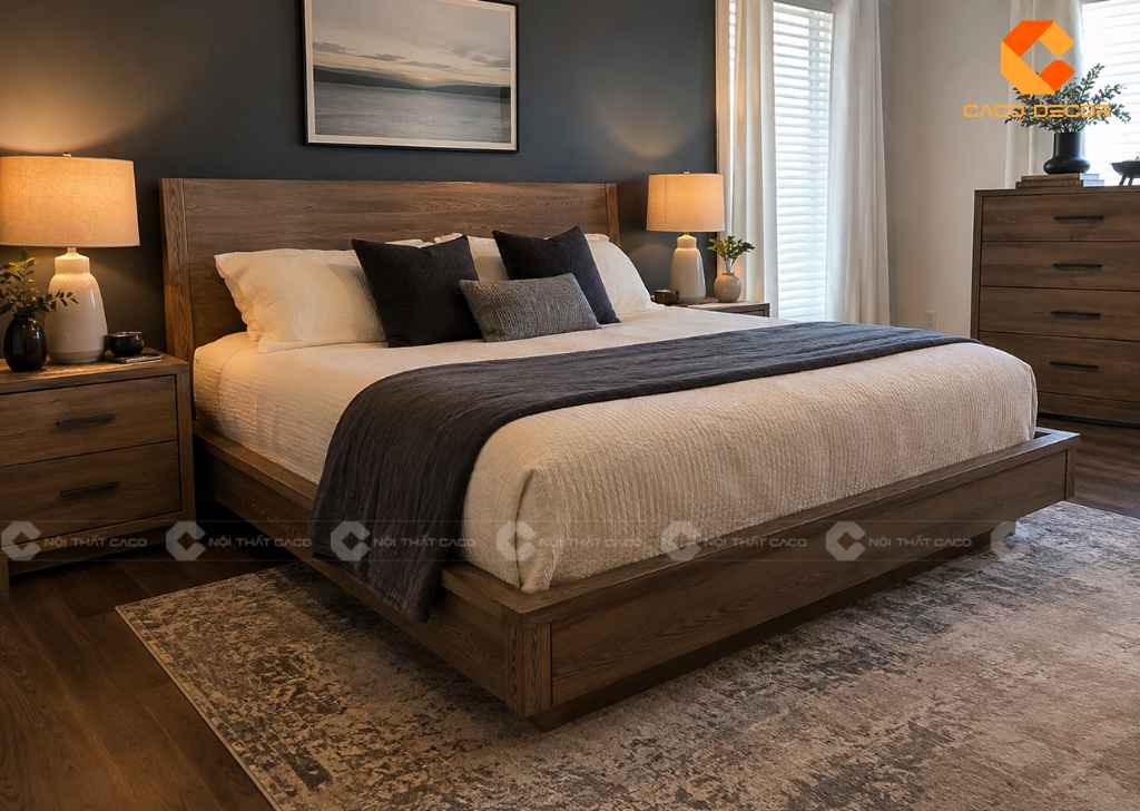 Giường King Size Kích Thước Bao Nhiêu? Mẫu Đẹp 2026 24