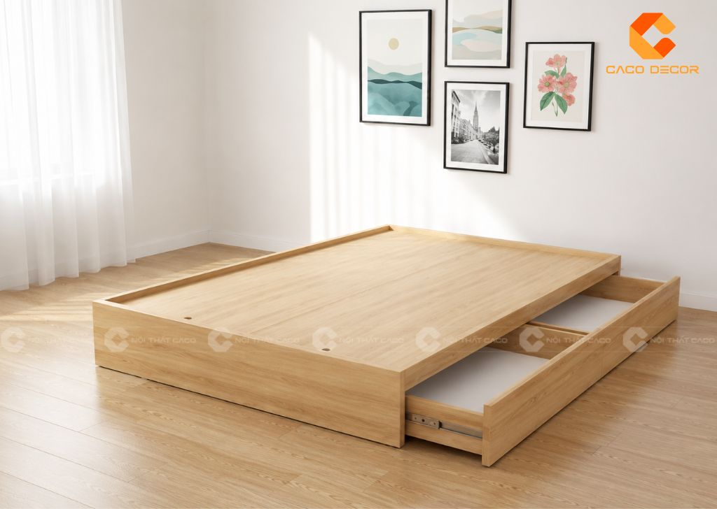 Giường Bệt Kiểu Nhật Đẹp: 30+ Mẫu Thiết Kế Hiện Đại, Giá Tốt 22