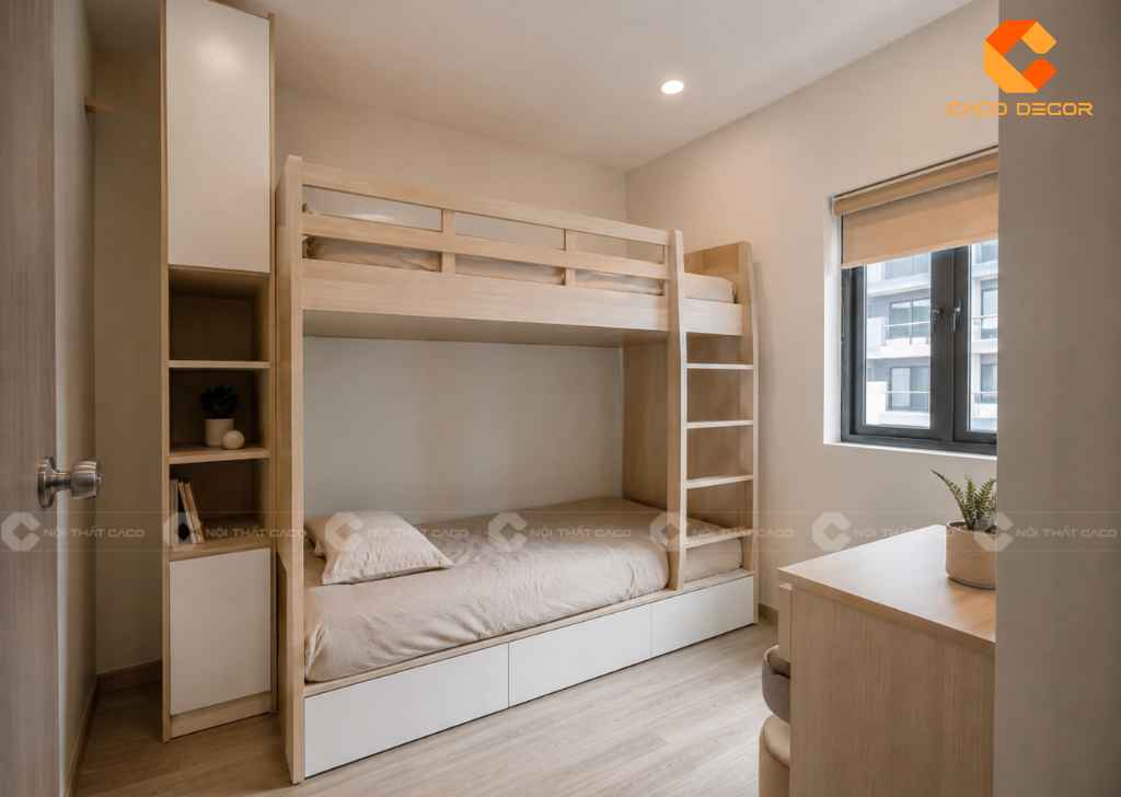 Giường tầng cho phòng ngủ nhỏ