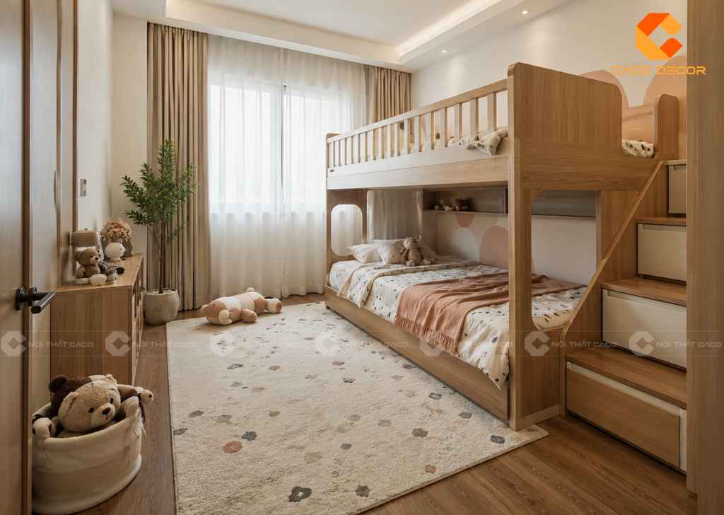 TOP 20 Mẫu Giường Tầng Gỗ Công Nghiệp Đẹp, Giá Xưởng 2026 2