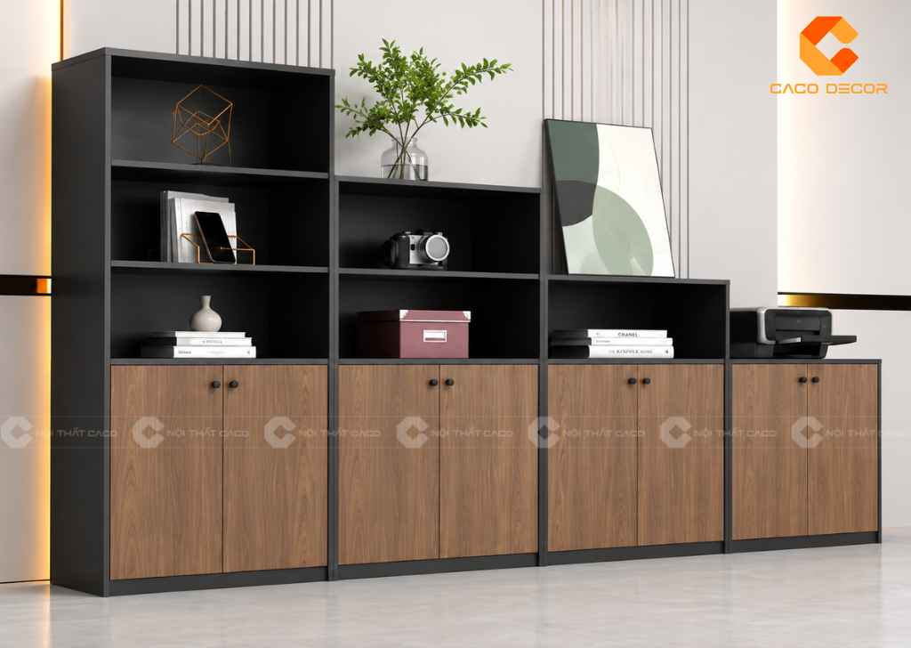  TOP 22 Mẫu Tủ Hồ Sơ Thấp 2 Cánh Đẹp, Gọn Cho Văn Phòng 7