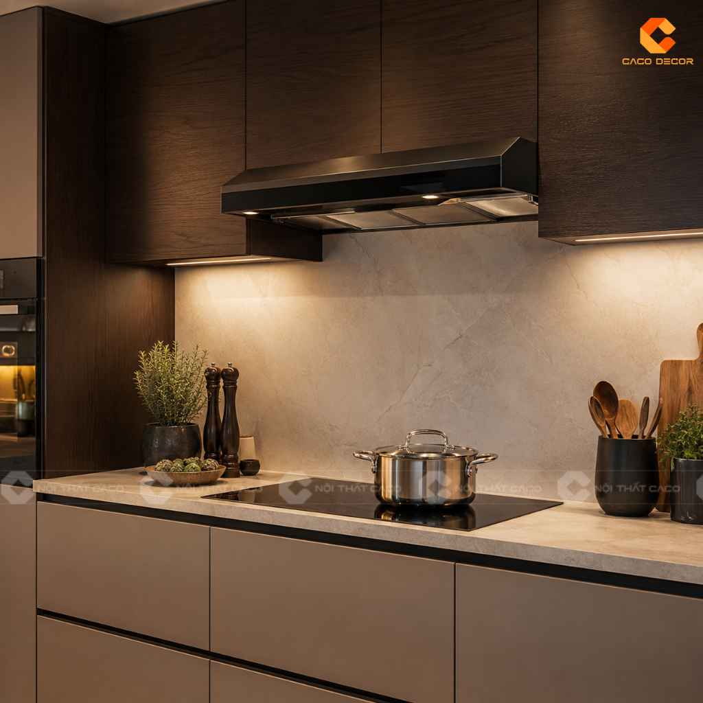 Xưởng Đóng Tủ Bếp Gỗ Công Nghiệp TPHCM Theo Yêu Cầu 3