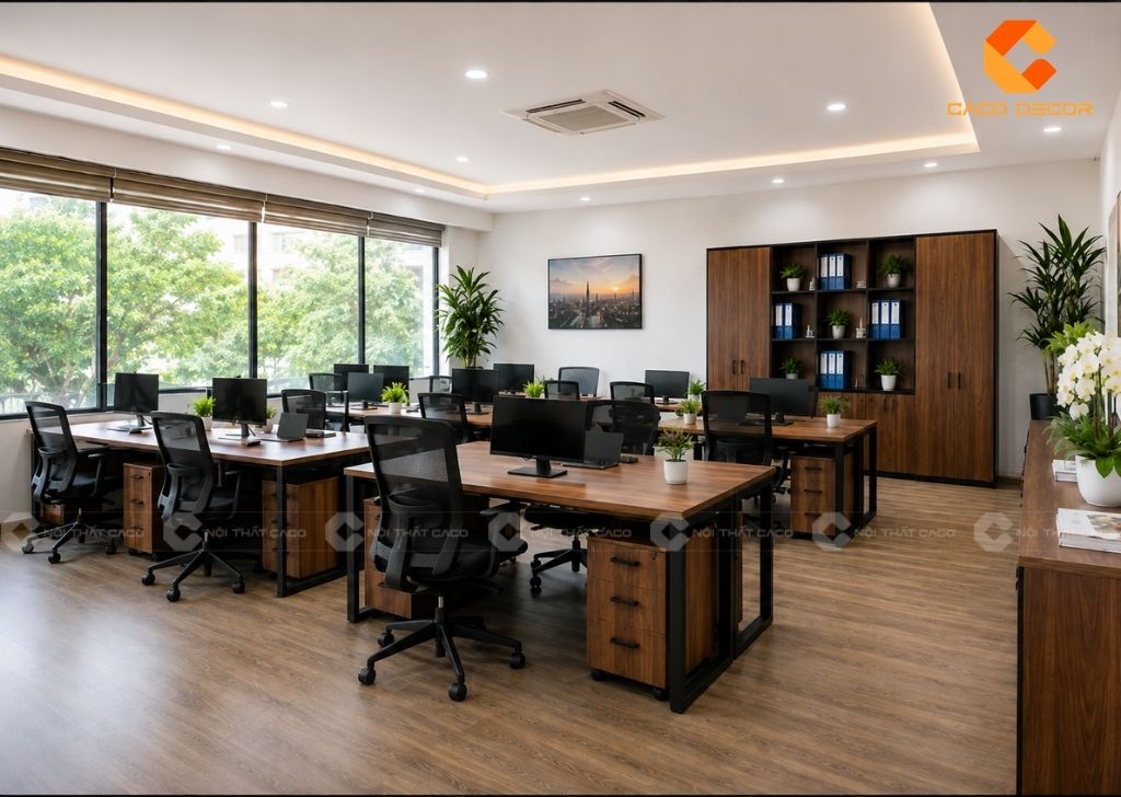 Khoảng Cách Giữa 2 Bàn Làm Việc Chuẩn Cho Văn Phòng 4