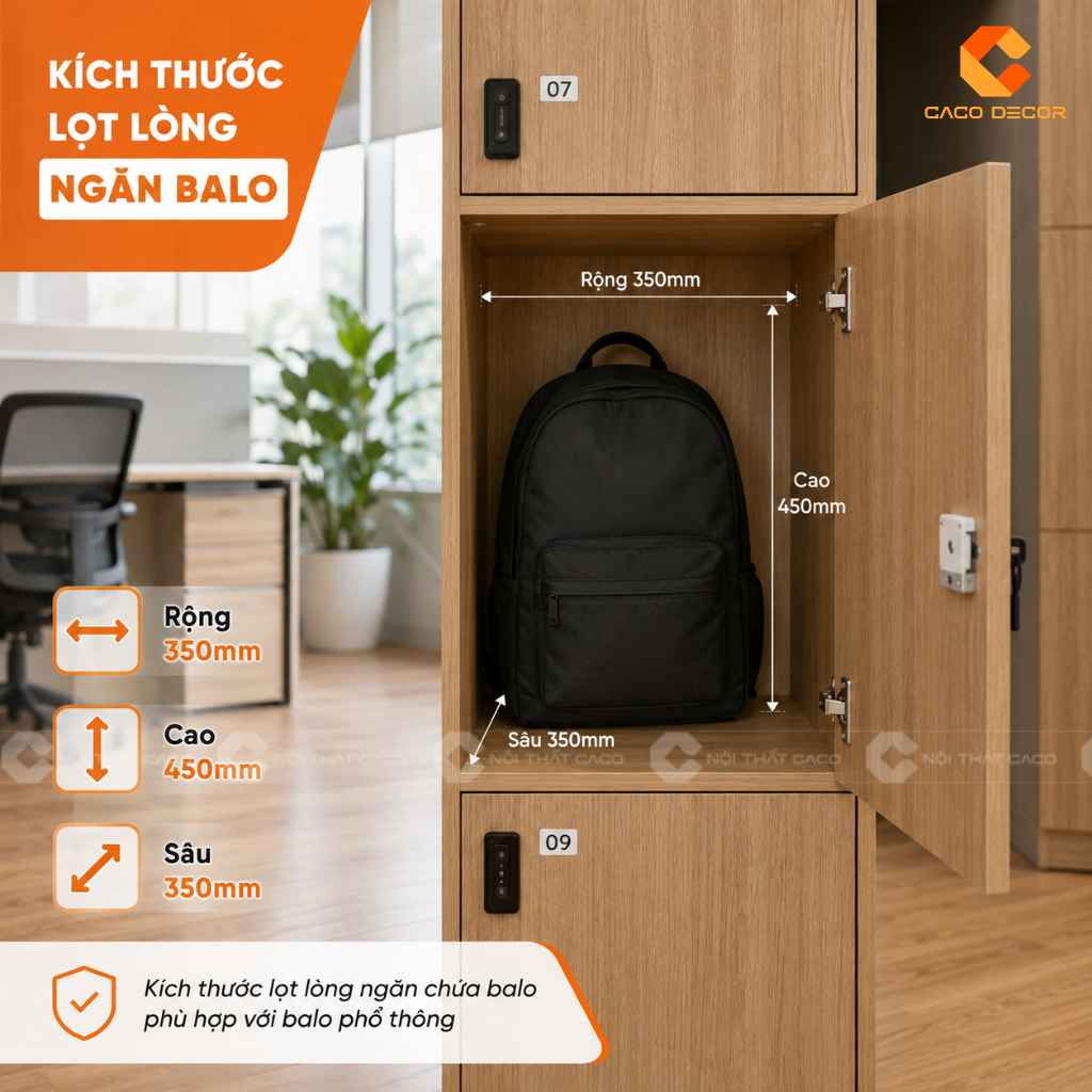 Các Kích Thước Tủ Locker Phổ Biến, Dễ Sử Dụng 16