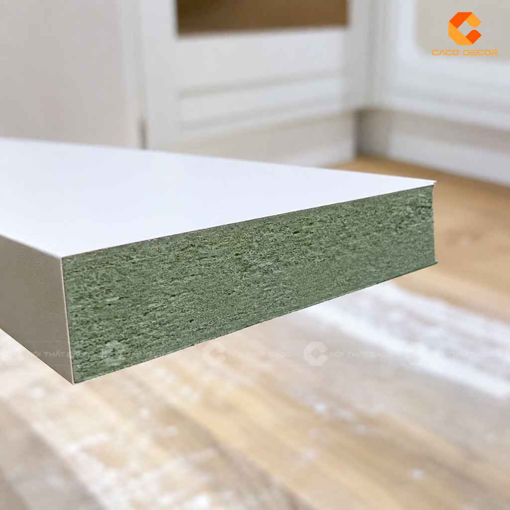 Cốt MDF lõi xanh chống ẩm dùng đóng tủ bếp