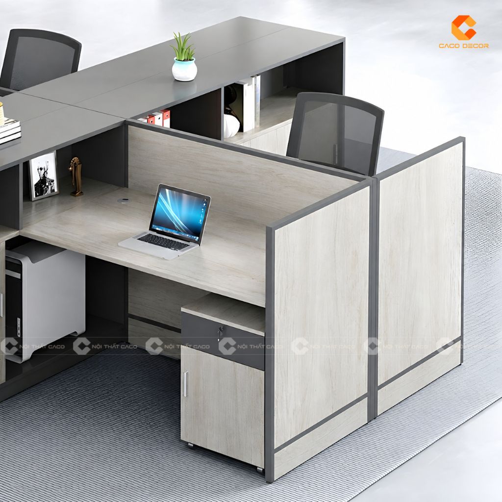 Bàn làm việc nhân viên BLVNV018 hệ vách ngăn