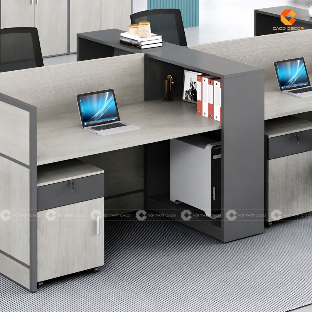Bàn làm việc nhân viên BLVNV018 phù hợp cho mọi không gian