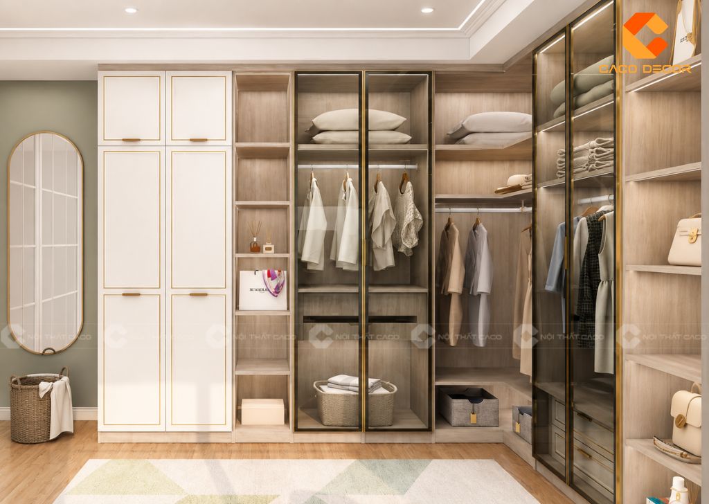 20 Mẫu Tủ Phòng Thay Đồ Đẹp, Hiện Đại Và Tiện Nghi 6
