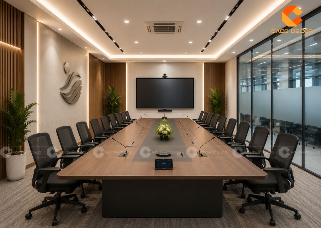 Bí Quyết Trang Trí Phòng Họp Công Ty, Cơ Quan Đẹp Ấn Tượng 17