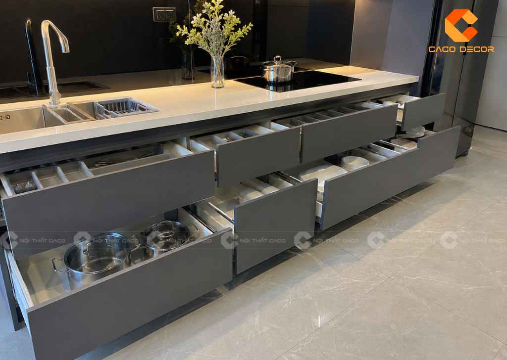 Nên Làm Tủ Bếp Nhựa Hay Gỗ Công Nghiệp? So Sánh Chi Tiết 11
