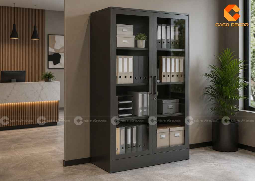 Tủ Hồ Sơ 2 Cánh Kính Mở Hay Cánh Lùa: Nên Chọn Loại Nào? 20