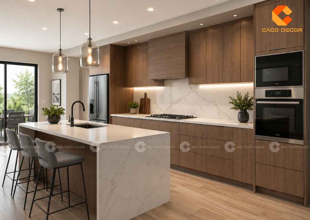 Tủ Bếp Laminate: Mẫu Đẹp, Báo Giá Mới Nhất 2026 17