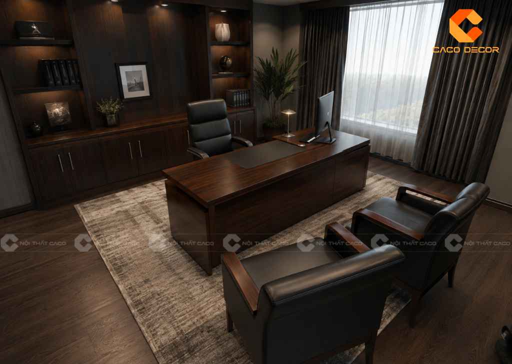 Thiết Kế Phòng Giám Đốc 20m2 Hiện Đại, Tối Ưu Không Gian 6