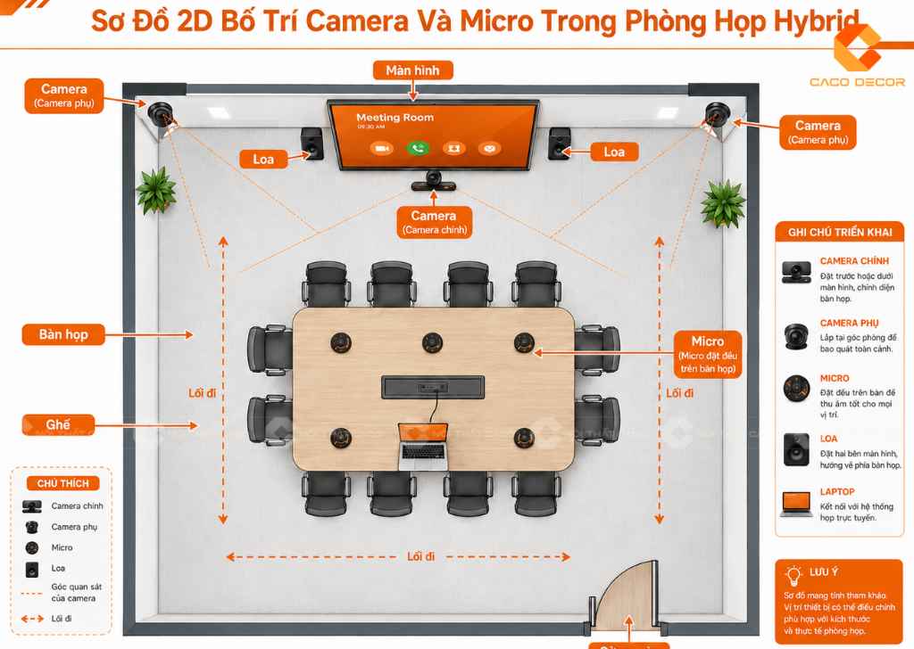  TOP 10 Kiểu Setup Phòng Họp Khoa Học, Phù Hợp Từng Nhu Cầu  12