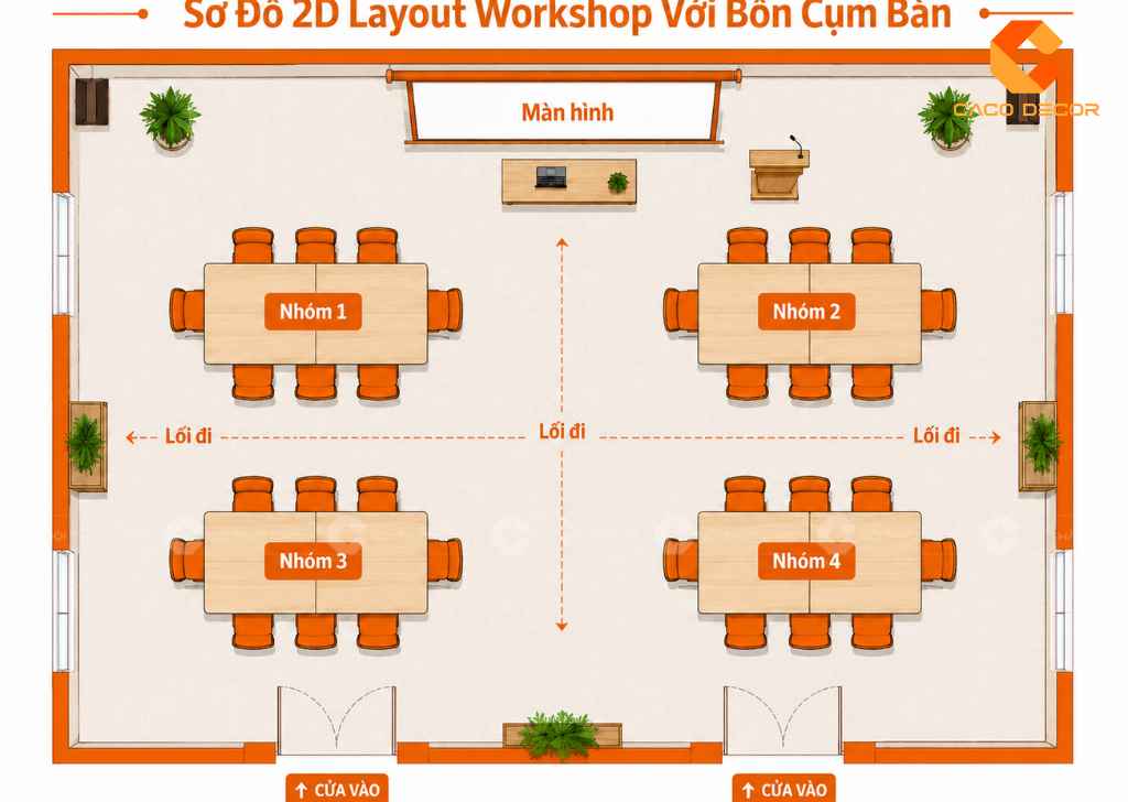  TOP 10 Kiểu Setup Phòng Họp Khoa Học, Phù Hợp Từng Nhu Cầu  6