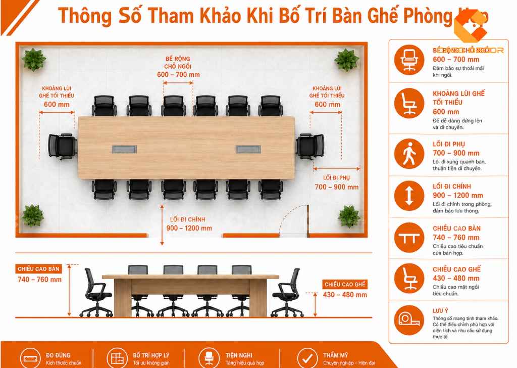  TOP 10 Kiểu Setup Phòng Họp Khoa Học, Phù Hợp Từng Nhu Cầu  3
