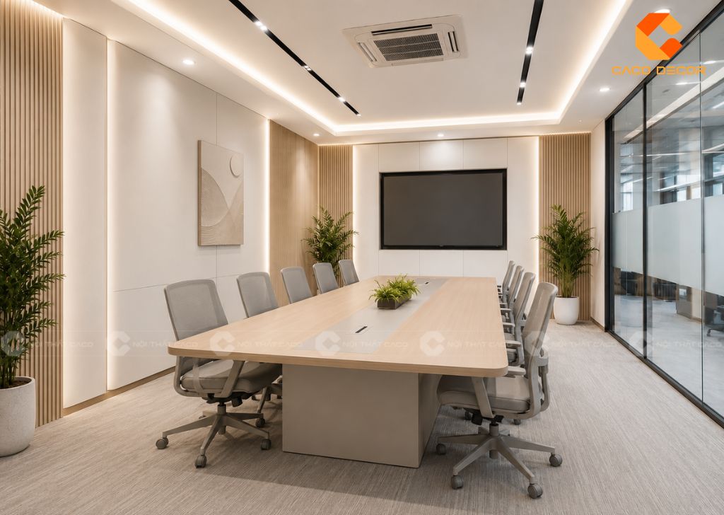 Bí Quyết Trang Trí Phòng Họp Công Ty, Cơ Quan Đẹp Ấn Tượng 5