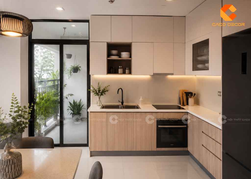 Nên Làm Tủ Bếp Nhựa Hay Gỗ Công Nghiệp? So Sánh Chi Tiết 14