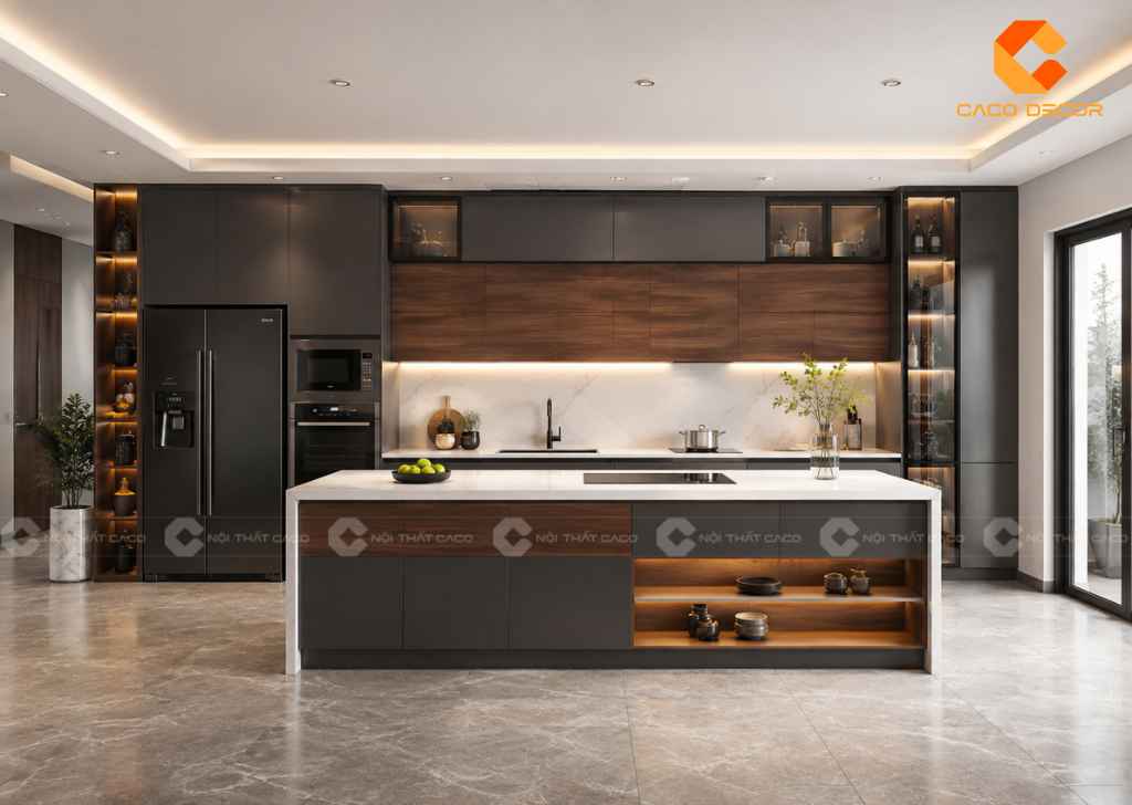 Tủ Bếp Laminate: Mẫu Đẹp, Báo Giá Mới Nhất 2026 14