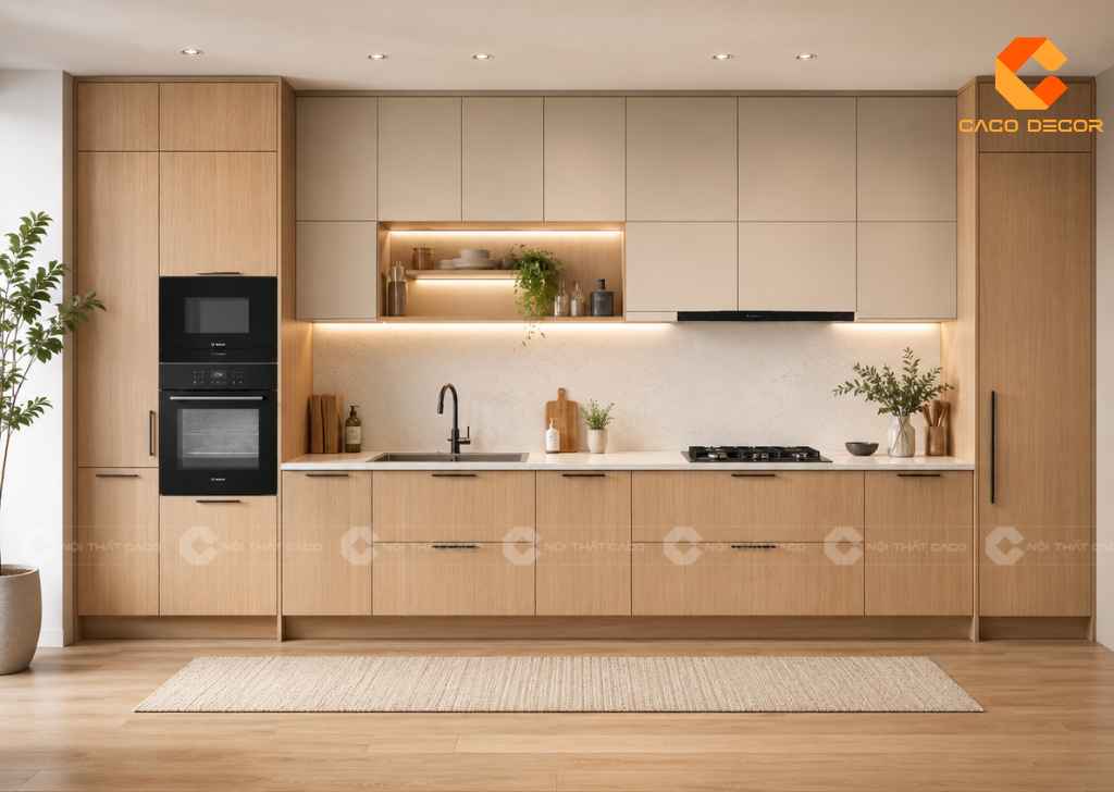 Tủ Bếp Laminate: Mẫu Đẹp, Báo Giá Mới Nhất 2026 5