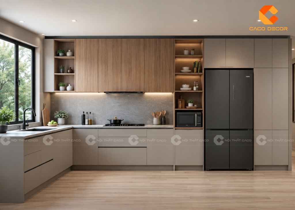 Tủ Bếp Laminate: Mẫu Đẹp, Báo Giá Mới Nhất 2026 10