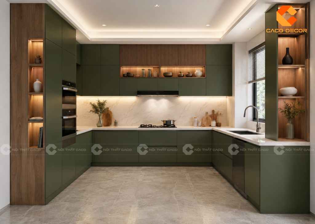 Tủ Bếp Laminate: Mẫu Đẹp, Báo Giá Mới Nhất 2026 19