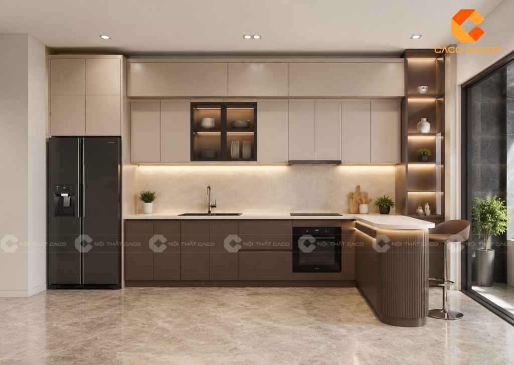 Tủ Bếp Laminate: Mẫu Đẹp, Báo Giá Mới Nhất 2026 8