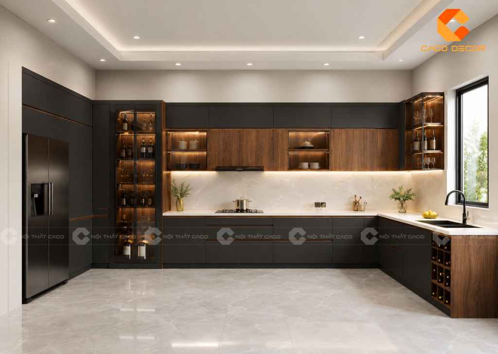 Tủ Bếp Laminate: Mẫu Đẹp, Báo Giá Mới Nhất 2026 24