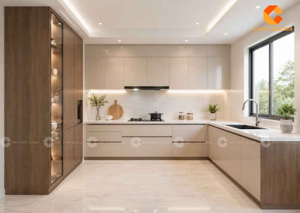 Tủ Bếp Laminate: Mẫu Đẹp, Báo Giá Mới Nhất 2026 15